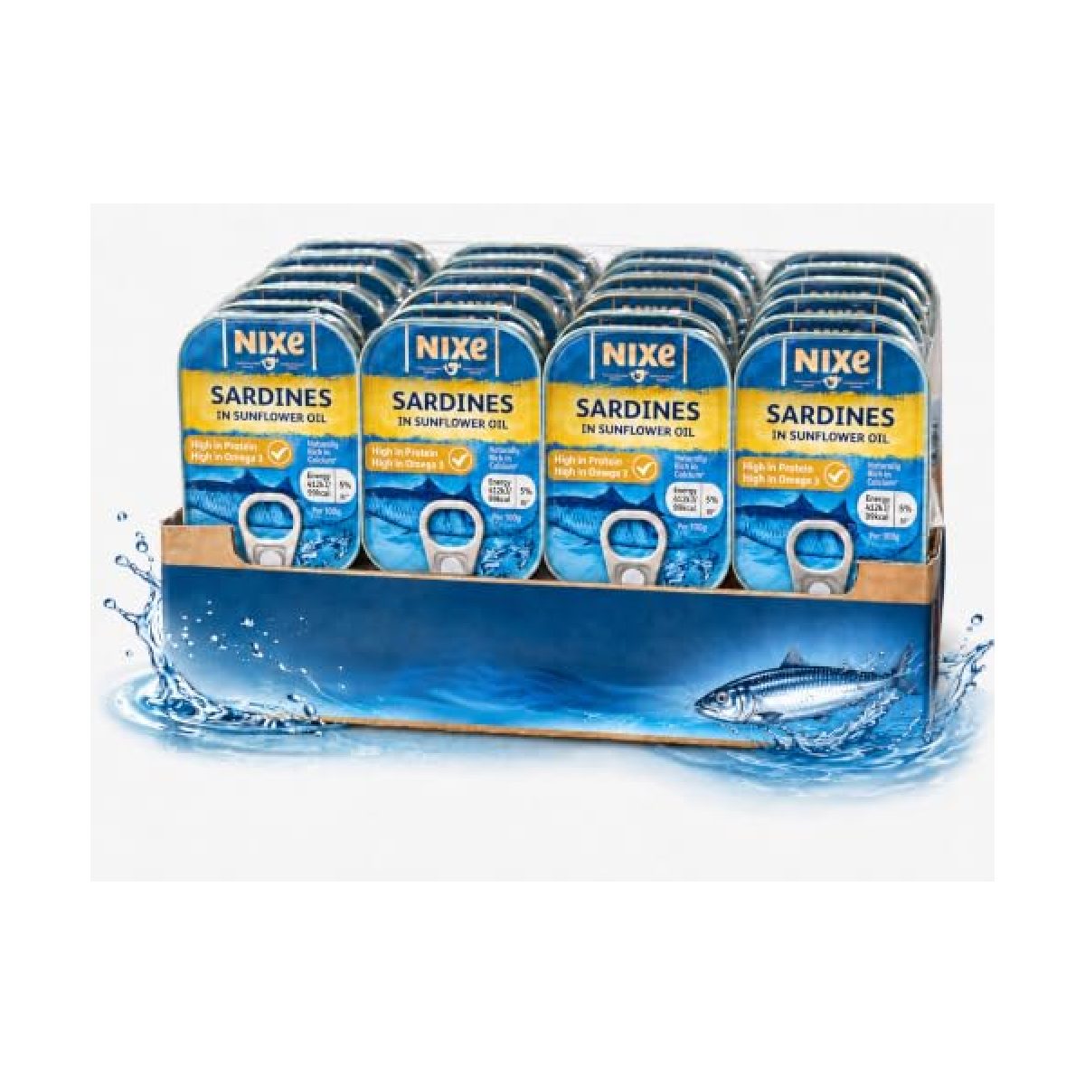 Nixe Sardines in Sunflower Oil — image 2